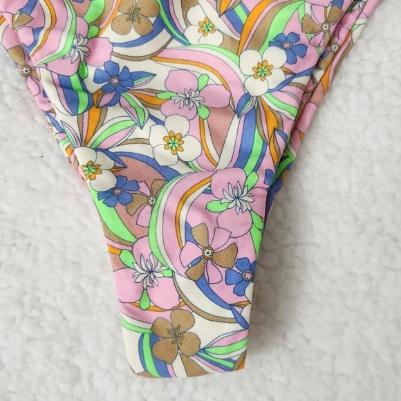 New!For Love and Lemons Devon Cheeky Bikini Bottoms - Picture 7 of 10